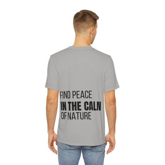 Men's Nature Peace Tee - Calm Nature Shirt